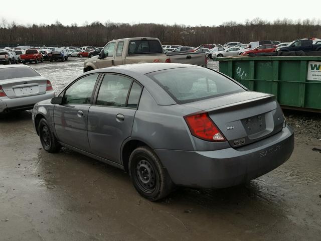 1G8AJ52F95Z181001 - 2005 SATURN ION LEVEL GRAY photo 3