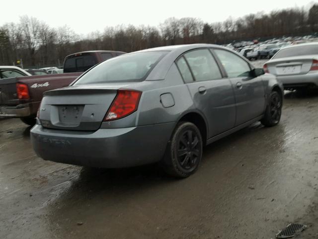 1G8AJ52F95Z181001 - 2005 SATURN ION LEVEL GRAY photo 4