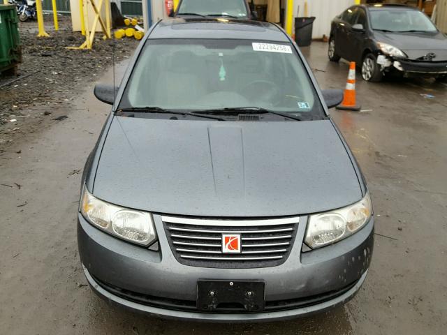 1G8AJ52F95Z181001 - 2005 SATURN ION LEVEL GRAY photo 9