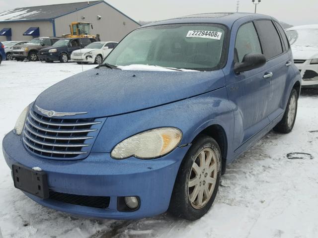 3A8FY68B76T356543 - 2006 CHRYSLER PT CRUISER BLUE photo 2