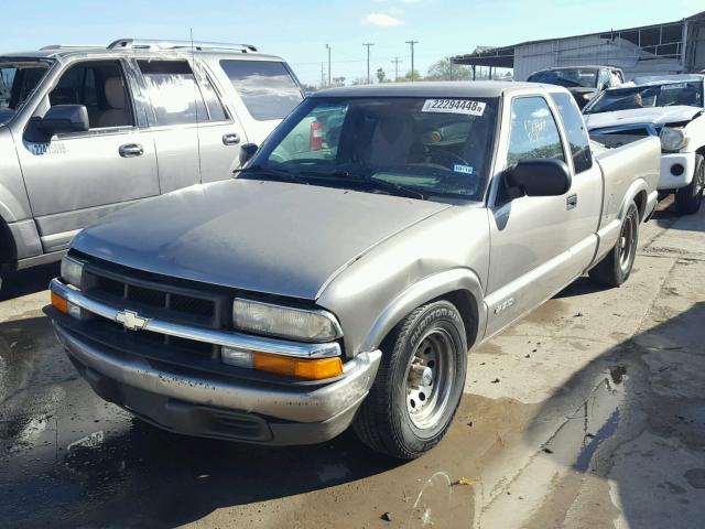 1GCCS19W918214069 - 2001 CHEVROLET S TRUCK S1 BEIGE photo 2