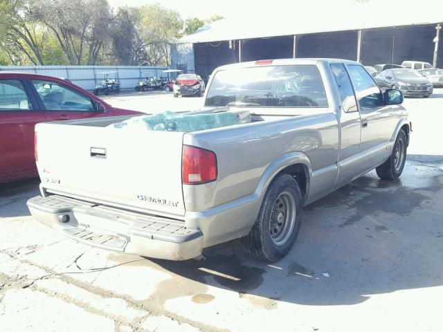 1GCCS19W918214069 - 2001 CHEVROLET S TRUCK S1 BEIGE photo 4