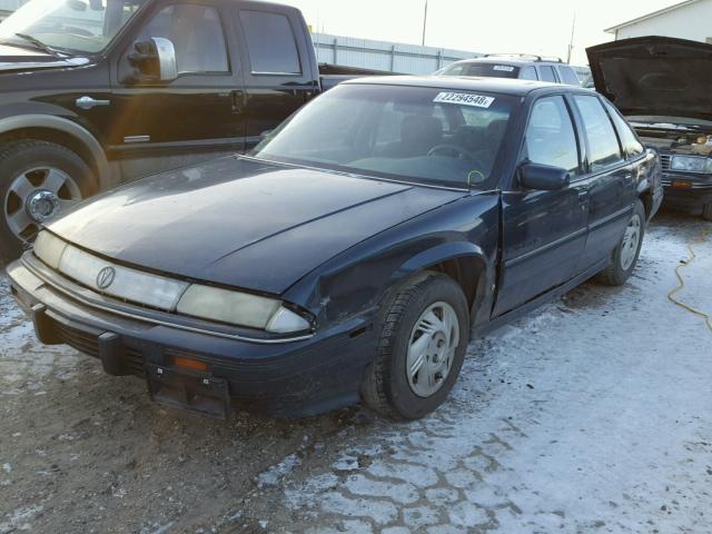 1G2WJ52M1SF283243 - 1995 PONTIAC GRAND PRIX GREEN photo 2