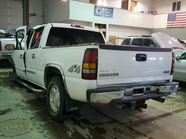 2GTEK13Z161312602 - 2006 GMC NEW SIERRA WHITE photo 3