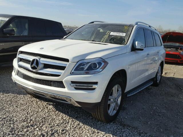 4JGDF6EE1GA627586 - 2016 MERCEDES-BENZ GL 450 4MA WHITE photo 2