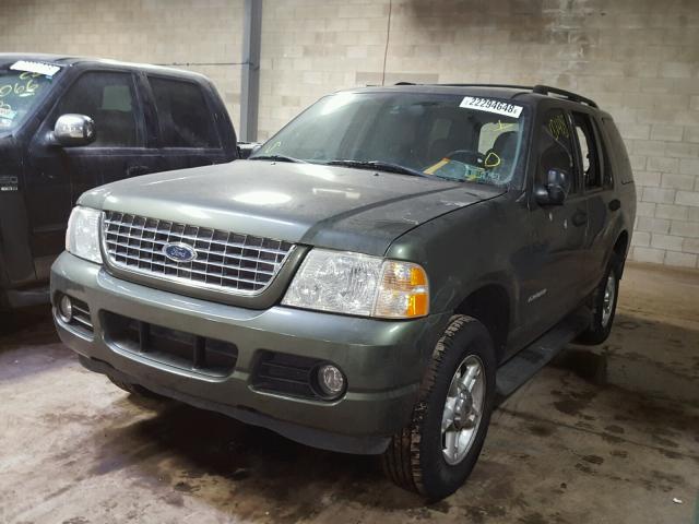 1FMZU73K24UB25965 - 2004 FORD EXPLORER X GREEN photo 2