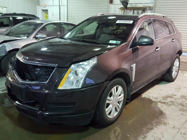 3GYFNEE39FS620725 - 2015 CADILLAC SRX LUXURY BURGUNDY photo 2