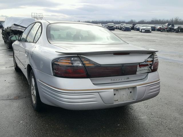 1G2HX54K8Y4239425 - 2000 PONTIAC BONNEVILLE SILVER photo 3