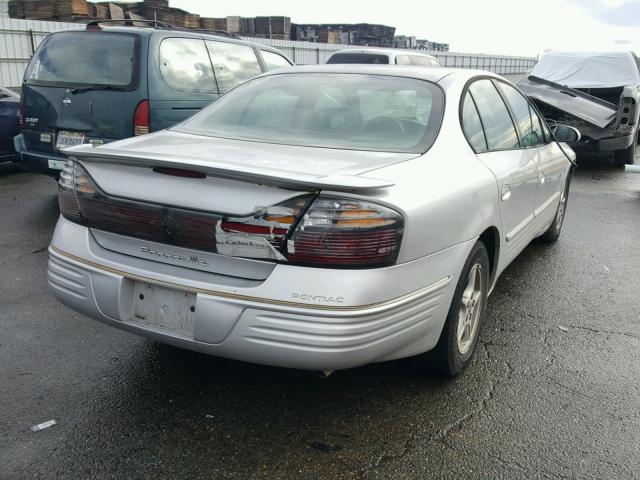 1G2HX54K8Y4239425 - 2000 PONTIAC BONNEVILLE SILVER photo 4