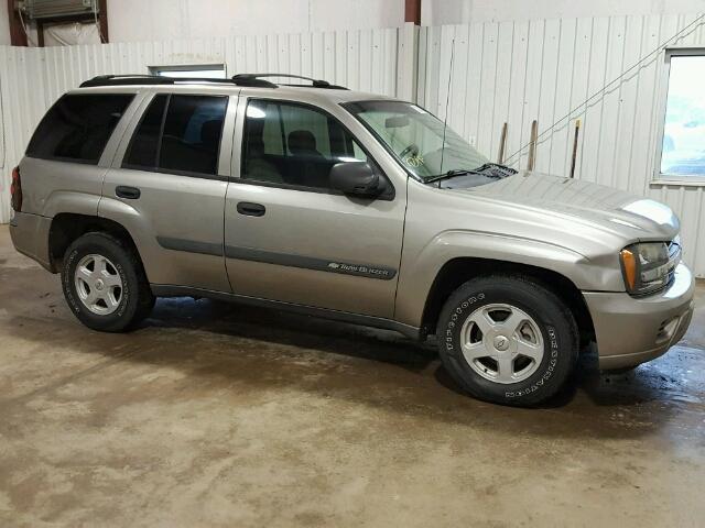 1GNDS13S032267413 - 2003 CHEVROLET TRAILBLAZE TAN photo 9