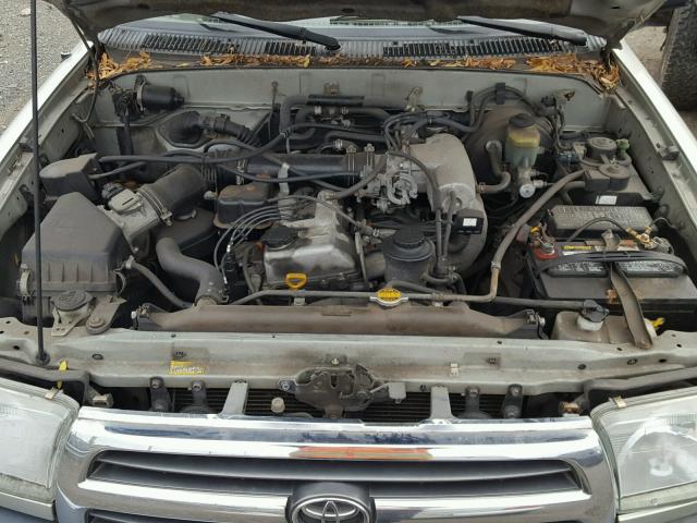 JT3GM84R9X0052557 - 1999 TOYOTA 4RUNNER SILVER photo 7