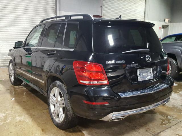 WDCGG8JB6EG166220 - 2014 MERCEDES-BENZ GLK 350 4M BLACK photo 3