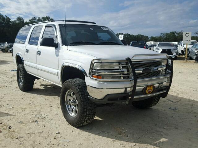 3GNEC16T2YG205886 - 2000 CHEVROLET SUBURBAN C WHITE photo 1