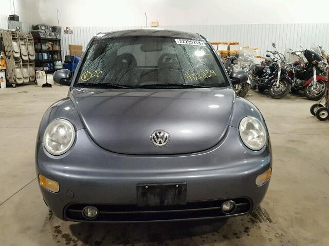 3VWCP21CX2M432234 - 2002 VOLKSWAGEN NEW BEETLE GRAY photo 9