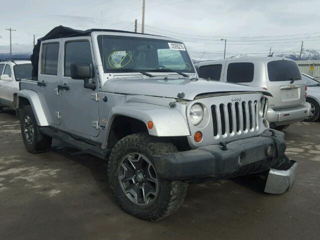 1J4GA59147L195527 - 2007 JEEP WRANGLER S SILVER photo 1