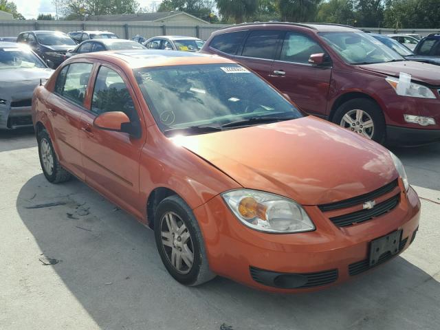 1G1AL52F957590460 - 2005 CHEVROLET COBALT LS ORANGE photo 1