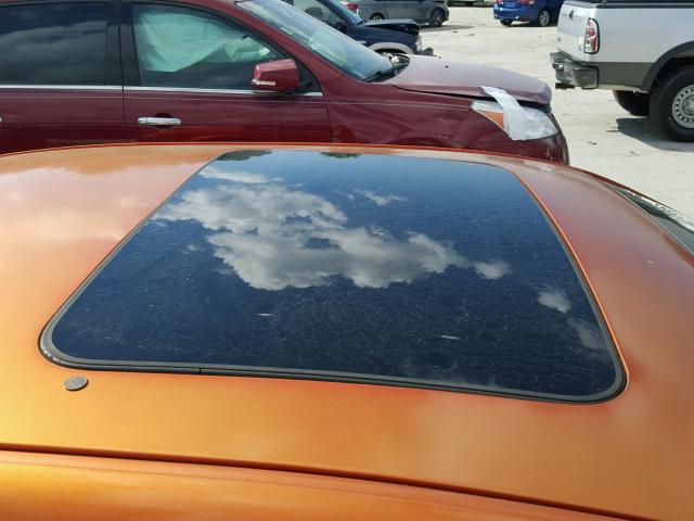 1G1AL52F957590460 - 2005 CHEVROLET COBALT LS ORANGE photo 9