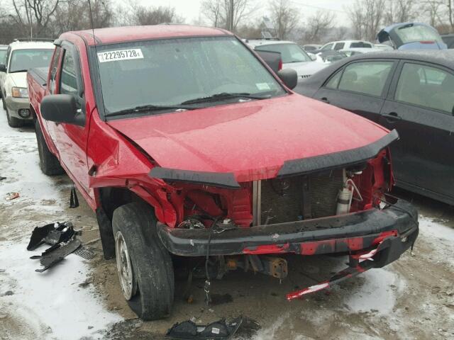 1GCDT196058145229 - 2005 CHEVROLET COLORADO RED photo 1