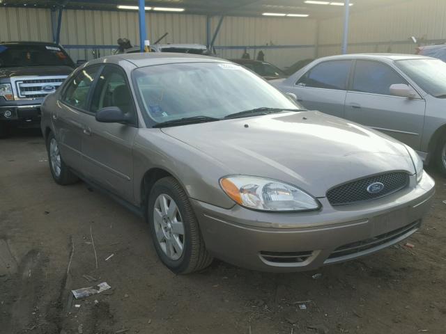 1FAFP53U15A280701 - 2005 FORD TAURUS SE TAN photo 1