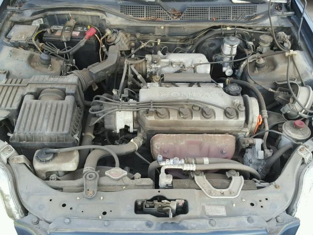 1HGEJ8147WL078920 - 1998 HONDA CIVIC EX GREEN photo 7