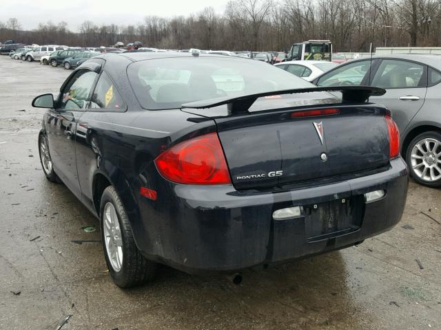 1G2AL18F487303817 - 2008 PONTIAC G5 BLACK photo 3