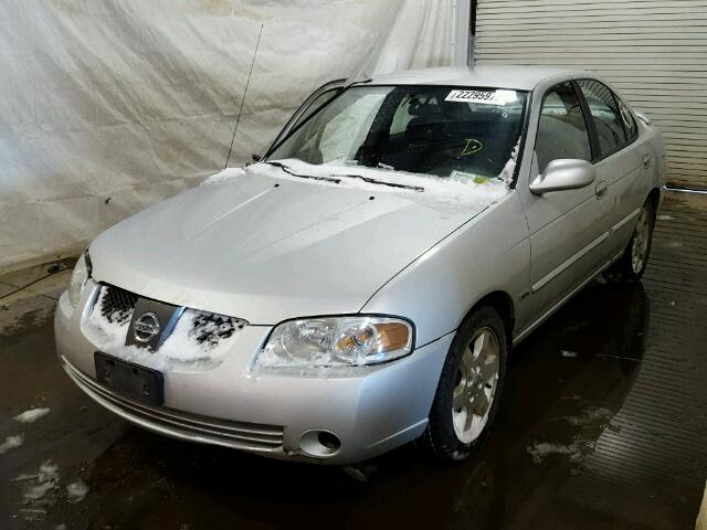 3N1CB51D55L563774 - 2005 NISSAN SENTRA 1.8 SILVER photo 2