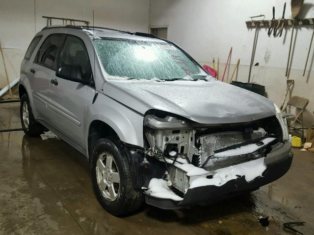 2CNDL13FX56063440 - 2005 CHEVROLET EQUINOX LS SILVER photo 1