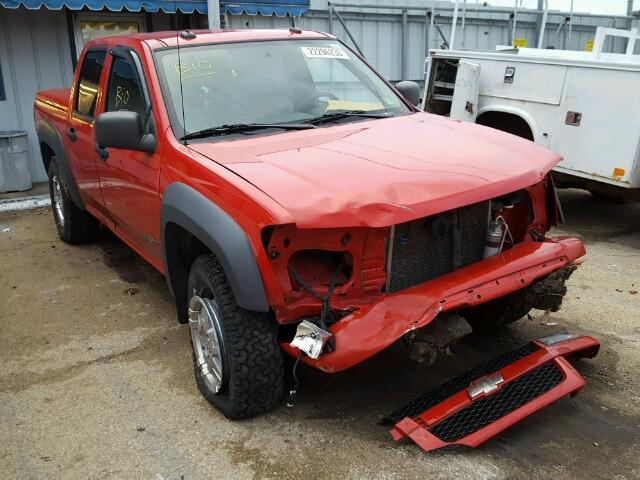 1GCDT136248112921 - 2004 CHEVROLET COLORADO RED photo 1