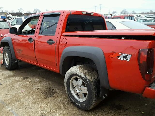 1GCDT136248112921 - 2004 CHEVROLET COLORADO RED photo 3