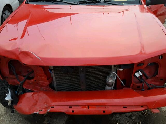 1GCDT136248112921 - 2004 CHEVROLET COLORADO RED photo 7