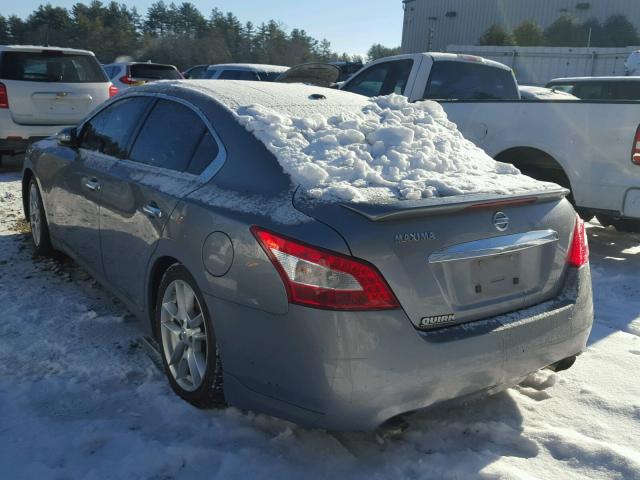 1N4AA51E79C830050 - 2009 NISSAN MAXIMA S GRAY photo 3