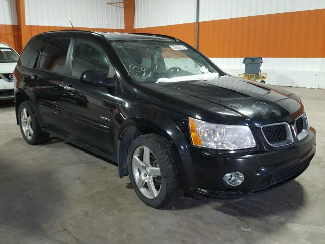 2CKDL637296226784 - 2009 PONTIAC TORRENT GX BLACK photo 1