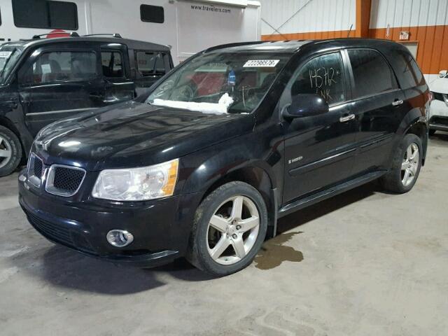 2CKDL637296226784 - 2009 PONTIAC TORRENT GX BLACK photo 2