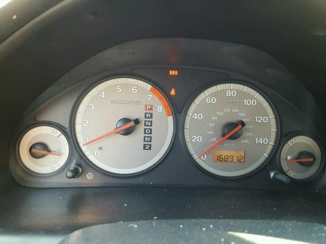 1HGEM220X2L044027 - 2002 HONDA CIVIC EX წითელი ფოტო 8