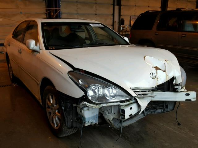 JTHBA30G545000846 - 2004 LEXUS ES 330 WHITE photo 1