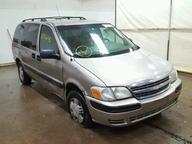 1GNDX03E22D210915 - 2002 CHEVROLET VENTURE BEIGE photo 1