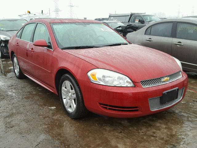 2G1WB5E35F1111623 - 2015 CHEVROLET IMPALA LIM RED photo 1