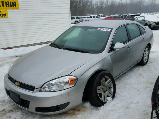 2G1WC58R479137811 - 2007 CHEVROLET IMPALA LT SILVER photo 2