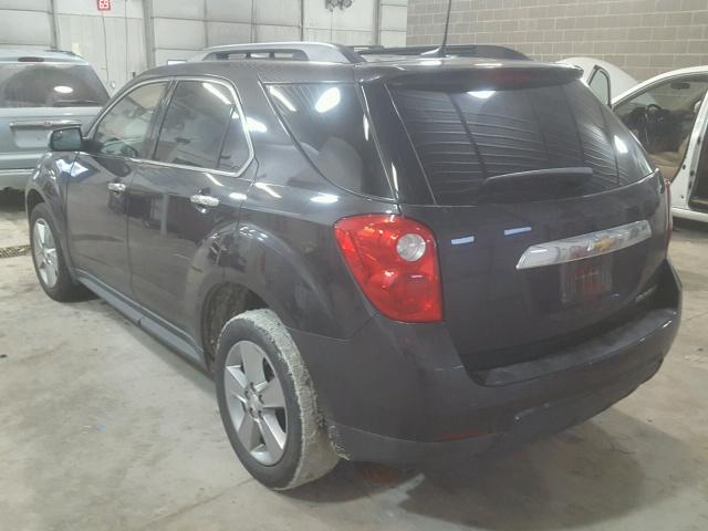 2GNALCEK4E6295701 - 2014 CHEVROLET EQUINOX LT BLACK photo 3