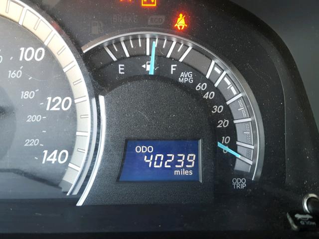 4T1BF1FK6EU430701 - 2014 TOYOTA CAMRY L 银色 照片 8