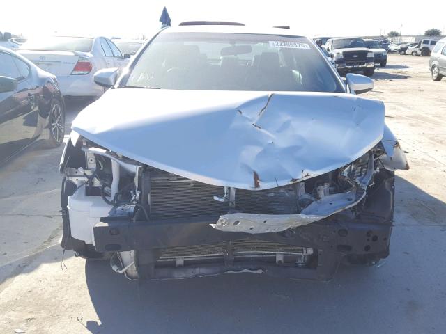 4T1BF1FK6EU430701 - 2014 TOYOTA CAMRY L 银色 照片 9