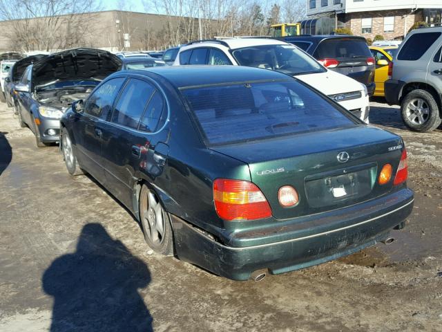 JT8BD68SXW0037795 - 1998 LEXUS GS 300 GREEN photo 3