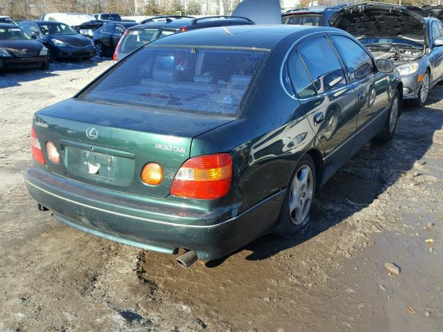 JT8BD68SXW0037795 - 1998 LEXUS GS 300 GREEN photo 4