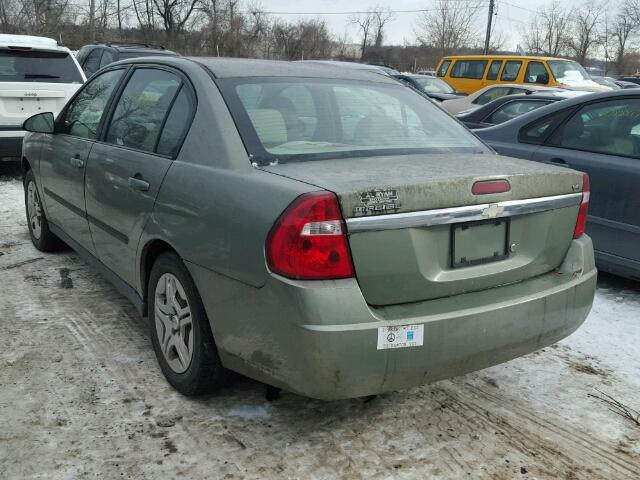 1G1ZS52854F202698 - 2004 CHEVROLET MALIBU GREEN photo 3