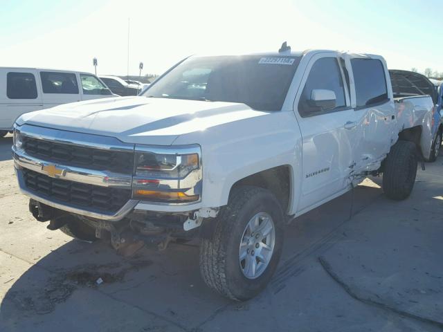 3GCUKREC0GG164521 - 2016 CHEVROLET SILVERADO WHITE photo 2