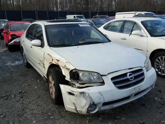 JN1DA31A53T436064 - 2003 NISSAN MAXIMA GLE WHITE photo 1