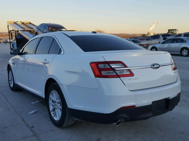 1FAHP2D88DG216899 - 2013 FORD TAURUS SE WHITE photo 3