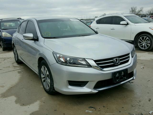 1HGCR2F3XFA036380 - 2015 HONDA ACCORD LX SILVER photo 1