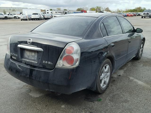 1N4AL11D96C123635 - 2006 NISSAN ALTIMA S BLACK photo 4