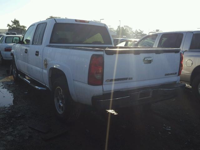 2GCEK13T251285078 - 2005 CHEVROLET SILVERADO WHITE photo 3